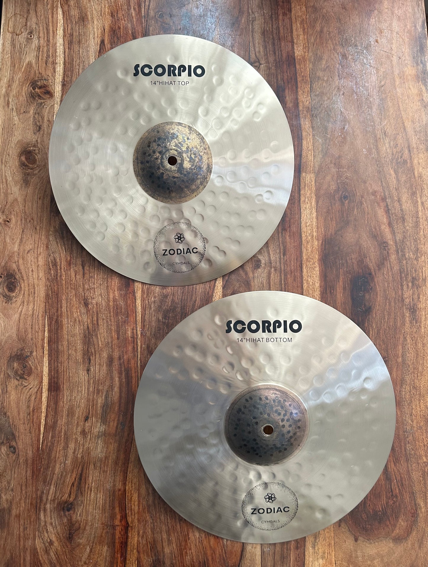 Zodiac Cymbals 14" Hi- Hats Scorpio