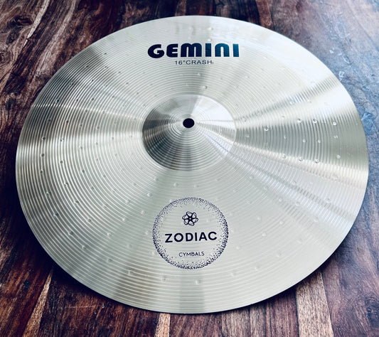 Zodiac Cymbals 16" Crash Gemini