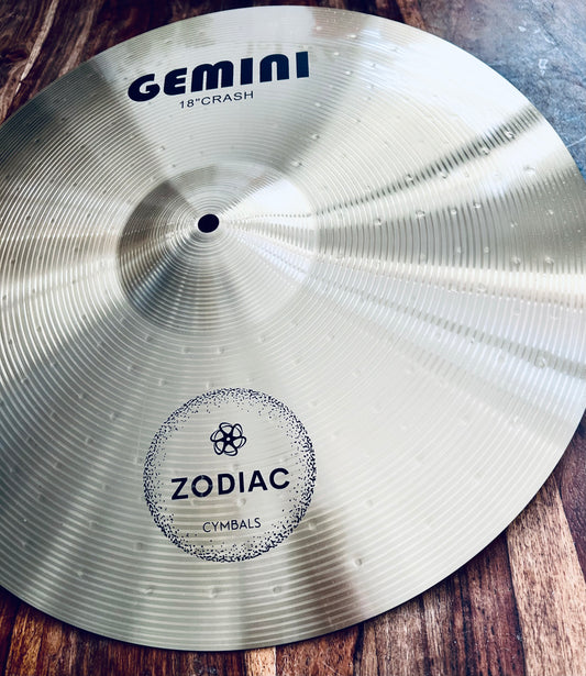 Zodiac Cymbals 18" Crash Gemini