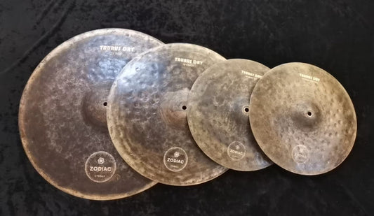 Zodiac Cymbals 14" Hi-Hats Taurus Dry