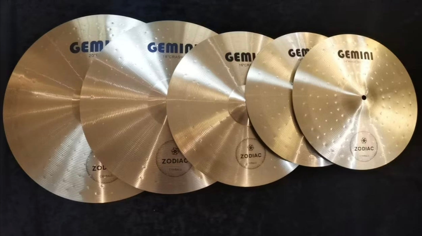 Zodiac Cymbals 14" Hi-Hats Gemini