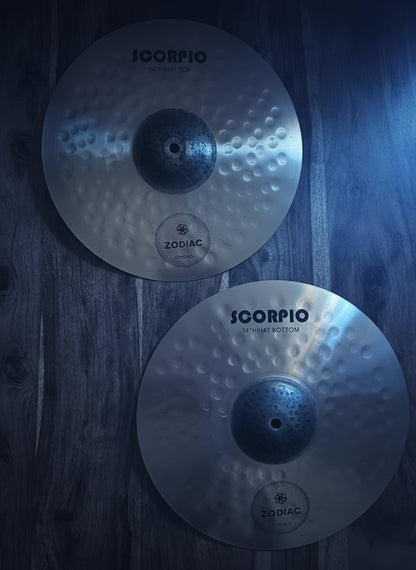 Zodiac Cymbals 14" Hi- Hats Scorpio
