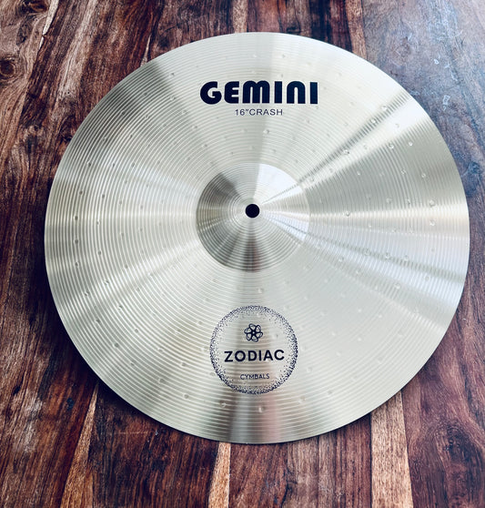 Zodiac Cymbals 16" Crash Gemini
