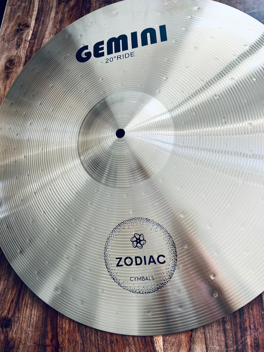 Zodiac Cymbals 20" Ride Gemini