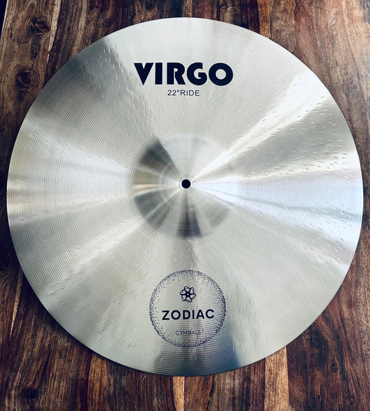 Zodiac Cymbals 22" Ride Virgo