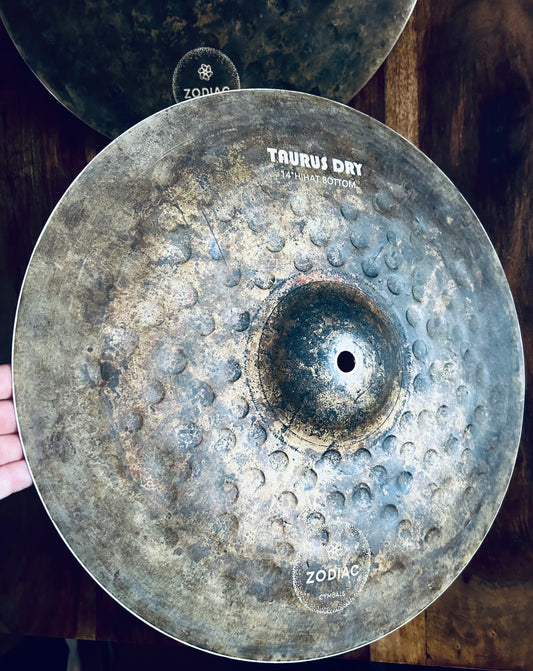 Zodiac Cymbals 14" Hi-Hats Taurus Dry
