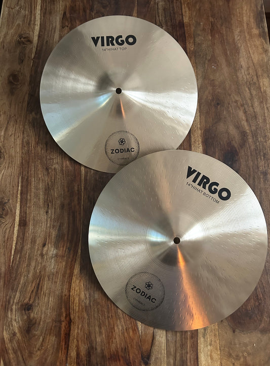 Zodiac Cymbals 14" Hi Hats Virgo