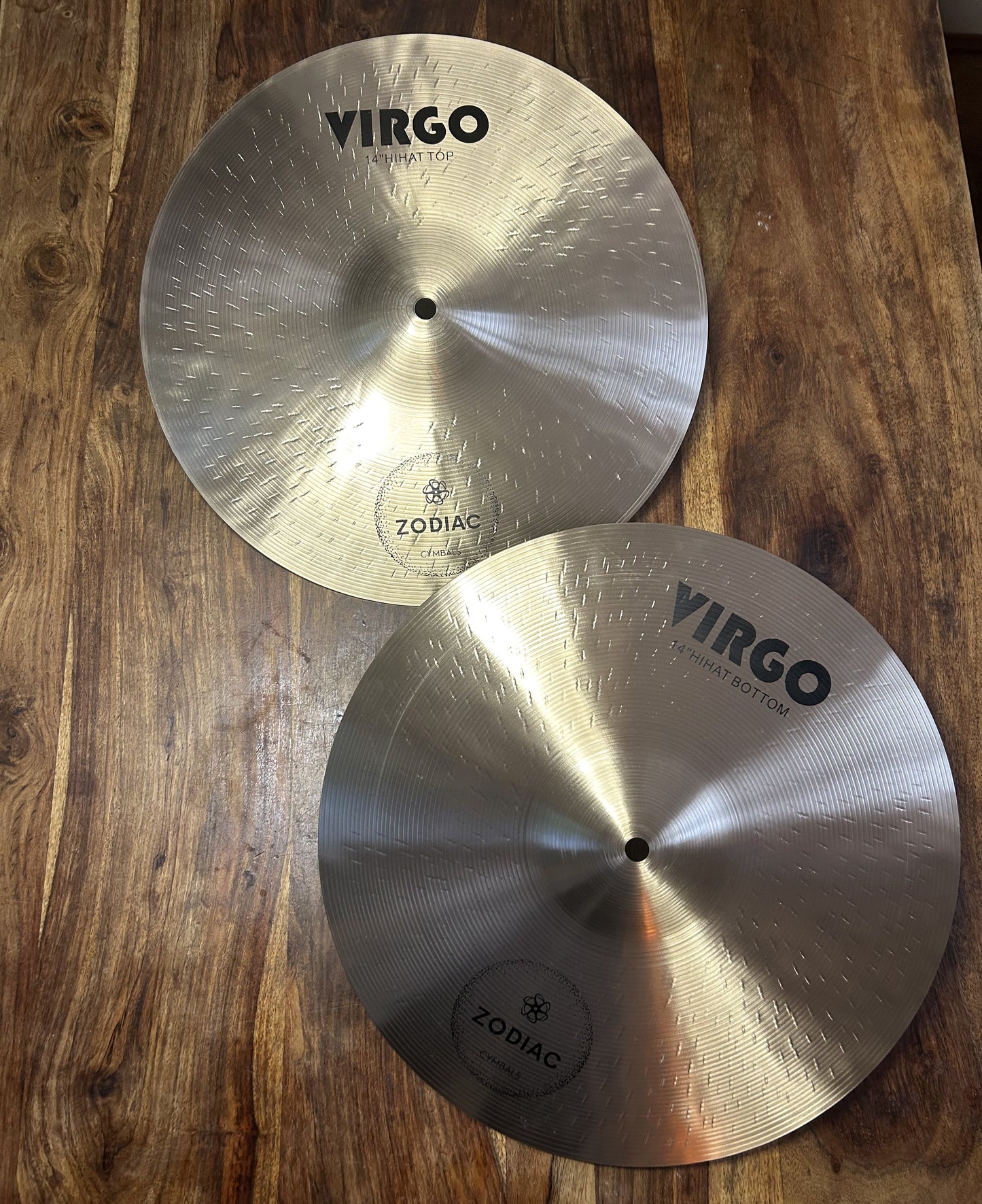 Zodiac Cymbals 14" Hi Hats Virgo