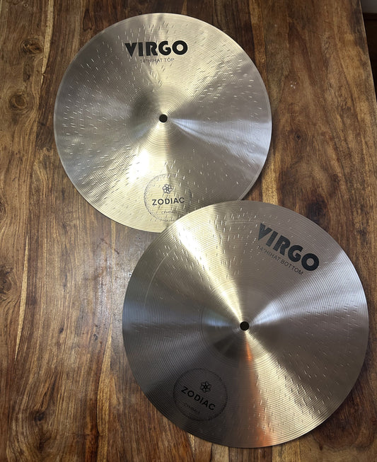 Zodiac Cymbals 14" Hi Hats Virgo