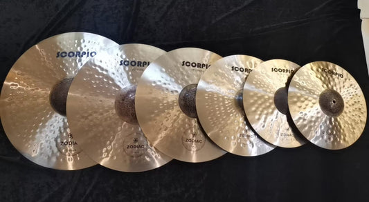 Zodiac Cymbals 14" Hi- Hats Scorpio