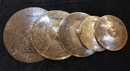 Zodiac Cymbals 14" Hi-Hats Taurus Dark